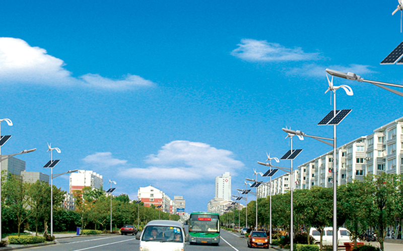 LED風(fēng)光補(bǔ)路燈照明案例